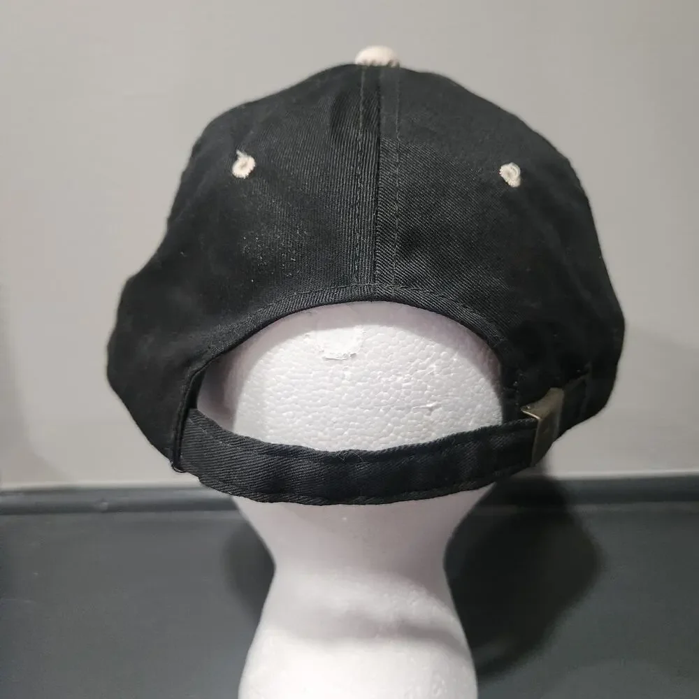 VTG Y2K 2000s Converse All Star Chuck Taylor Black Adjustable Strapback‎ Hat Cap
